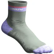 Crazy karbon nogavice, aster (EU 35-38)