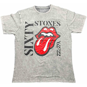 The Rolling Stones Majica Sixty Vertical Unisex Grey 2XL