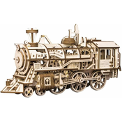 ROBOTIME 3D puzle Locomotive braon