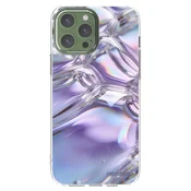 Silikonski prozorni ovitek za Apple iPhone 13 Pro Max - Iridescent bubbles