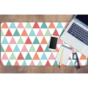 Decormat Podloga za mizo Colorful triangles 90x45 cm