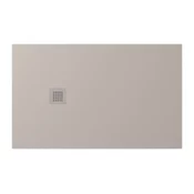TRENECA Pladenj za prhanje iz litega marmorja 130x80 cm, ki ga je mogoče rezati po vaših željah, bež mat - Bež - 130x80x2,7 cm - Polysan - TRENECA - 24 - Liti marmor - 1300 - Pravokotni - 800 - 27 - 90 - 14