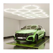 LED prigušiva stropna svetiljka HEXAGON LED/570W/85-265V 5000K CRI 90 IP54 bela