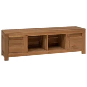 vidaXL vidaXL TV omarica 110 x 30 x 35 cm Naravna Trden tikov les, (5000247742)
