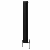 MONSTER Tradicionalni radiator z 2 stolpcema - 1800 x 202 mm - črn, (21569824)