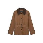 VERO MODA Prehoden plašč VMCammie pueblo/temno rjava
