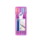 STAEDTLER FLOMASTRI FINELINER TRIPLUS, 6/1, PASTEL