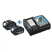 MAKITA SET BATERIJE I PUNJAC BL1850B 2+DC18RC