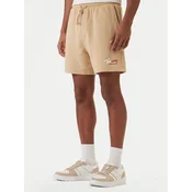 Tommy Jeans Športne kratke hlače Signature DM0DM23017 Bež Regular Fit
