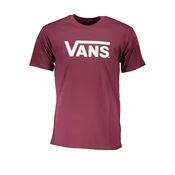 VANS PURPLE MEN'S SHORT SLEEVE T-SHIRT