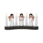 Eglo 411002 - Božicni svecnjak ANGEL CHOIR 4xE10/3W/230V