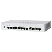 Cisco CBS350 Managed 8-port SFP, Ext PS, 2x1G Combo (CBS350-8S-E-2G-EU)