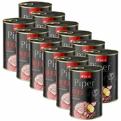 Konzerva Piper Adult z govejimi jetri in krompirjem 12 x 400 g