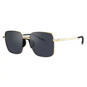 Bolon Eyewear Ženske naocare za sunce BS1006 C10 00, Polarizovane, Crno-zlatne