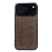 shumee Lesen ovitek Bewood za iPhone 17 Pro Max, dimljen hrast