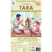 Tara 57 cm Kucica za lutke 3d-slagalica