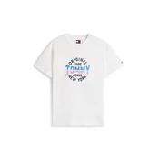 Tommy Jeans Majica marine/azur/rdeča/bela