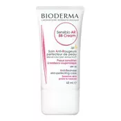 Bioderma Sensibio AR BB krema odtenek Light (Anti-Redness Skin-Perfecting Care) 40 ml