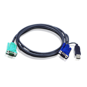 KVM Sw. Aten kabel (PC) 3.0m USB
