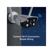 TP-LINK VIGI 4MP zunanja Full-Color Wi-Fi Bullet mrežna kamera (do 2560 x 1440 H.265+ 30fps)