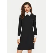 KARL LAGERFELD Vsakodnevna obleka A1W13032 Črna Slim Fit