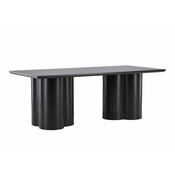 Miza Dallas 4447 (Črna) Črna, 77x100x210cm, MDF plošča, MDF plošča