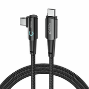 KABEL TECH-PROTECT ULTRABOOST ”L” TYPE-C CABLE 60W/6A 200CM GREY