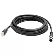 PLANET 8-Pin A-Coding M12 male to networking cable 2 m