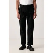 BOSS Orange hlače moške z bombažem Chino_Straight_9