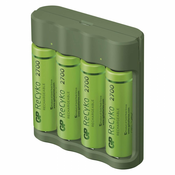 GP Everyday B421 punjac baterija, USB + ReCyko 2700, 4 x AA
