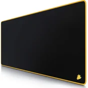slomart TITANWOLF XXL Gaming podloga za miško, črna, 900x400 mm - Tischunterlage