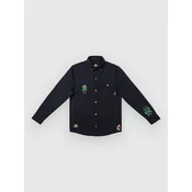 The Dudes European Fantasy Over Chuck Premium Shirt black