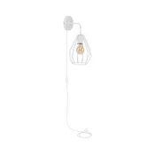 Zidna lampa BRYLANT 1xE27/60W/230V bela