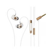 Slušalke SoundMAGIC PL30 + C In-Ear, belo-zlato