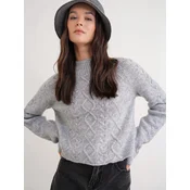 MixRay Pulover Pullover siva
