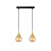 Luster na sajli LACRIMA HONEY 2xE27/60W/230V
