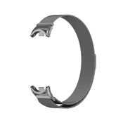 INF Združljiv kovinski pašček za Xiaomi Band 8/9/10 - Magnetna zasnova Grey, (5000073615)