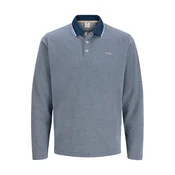 Jack & Jones Premium Majica JPRBLUALVES mornarska/progasto modra
