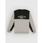 Quiksilver Knowledge Area Crew Kids Sweater light grey heather