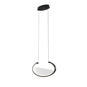 Viokef LED-visoka svetilka Adele, dolžina 37 cm, črna, kovinska - Dnevna soba/jedilnica - Sodobni - Aluminij