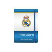 Zvezek z elastiko črtan REAL Madrid A5