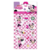Luna: Set samolepilnih nalepk Minnie Miška, 5 kosov na listu velikosti 8x12 cm