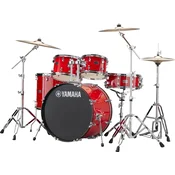 Yamaha Rydeen Standard Hot Red komplet bobnov s činelami