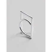 REYTEL Prstan FRAME srebrna