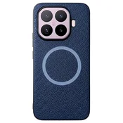 GS Ovitek za Xiaomi 17T Pro, hibridni usnjen, za MagSafe, moder