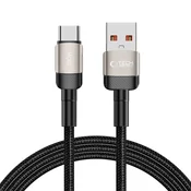 Kabel Ultraboost Evo USB-C Cable 100W/5A 200cm, Titanium, Tech-Protect