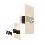 Briloner 3888012 - punjivo LED zidno svetlo sa senzorom AURA, LED 2,5 W / 5 V, 1800 mAh, mat