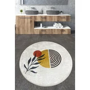 Lessentiel Maison Prostirka za kupatilo 120x120cm Šarena