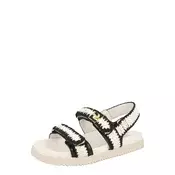 STEVE MADDEN Sandali Mona  črna / bela