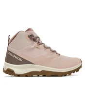 Trekking čevlji Salomon Outsnap Waterproof L47854100 Roza